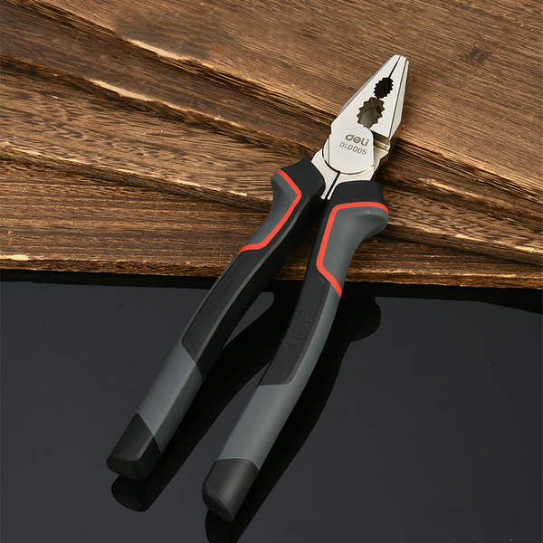 Изображение товара Плоскогубцы Deli EDL0005 (красный/черный)