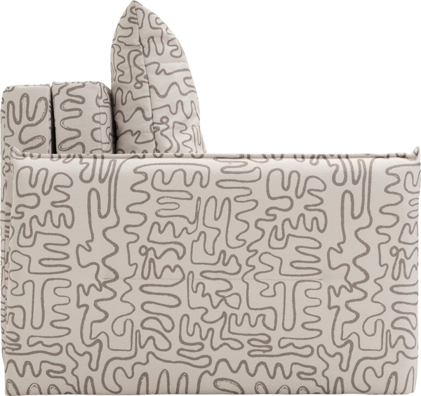 Изображение товара Кресло-кровать KRONES Клио мод.1 НПБ (велюр/рисунок/молочно-кофейный)