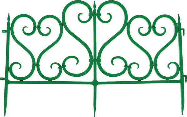 Изображение товара Изгородь декоративная Мастер Сад 32x300см 6 секций / 2152308 (зеленый)