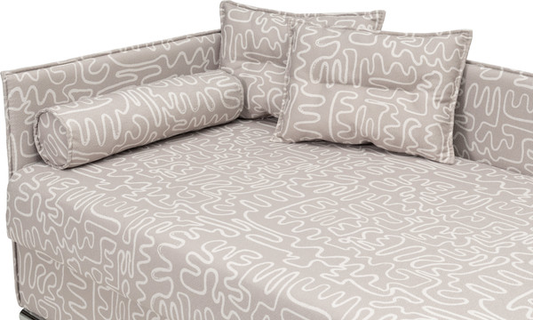 Изображение товара Тахта KRONES Эллада мод.2 New 1 (жаккард рисунок кофейно-молочный)