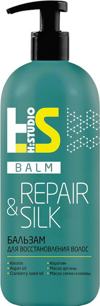 Изображение товара Бальзам для волос H:Studio Repair&Silk для восстановления волос (380г)