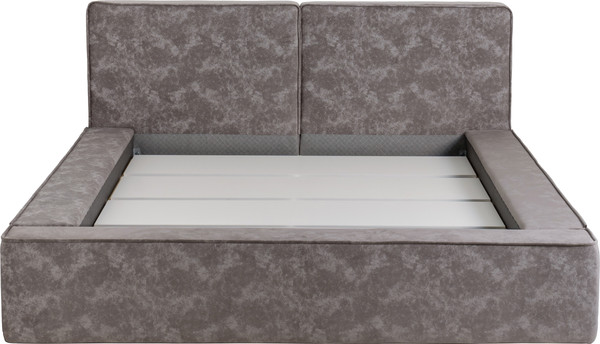 Изображение товара Каркас кровати KRONES Афина мод.3-М.И (велюр кофейно-серый)