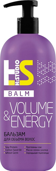 Изображение товара Бальзам для волос H:Studio Volume&Energy для объема волос (380г)