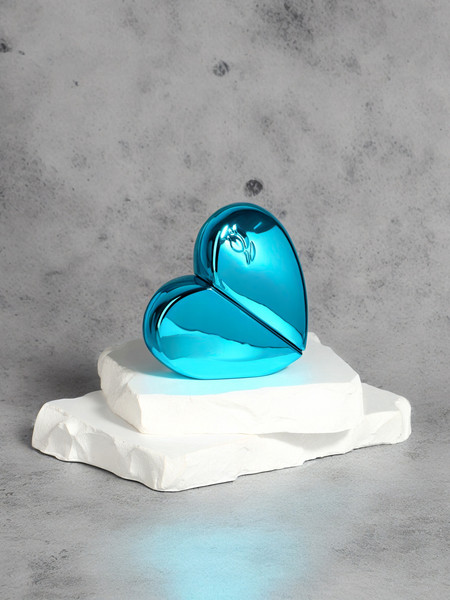 Изображение товара Атомайзер для парфюма Onlytop Сердце / 10680786 (голубой)