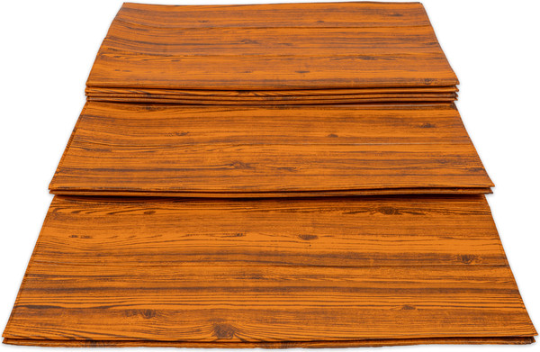 Изображение товара Панель ПВХ Самоклейкин Самоклеящаяся Дуб Акаджо 3D-FW-104 (70x600)