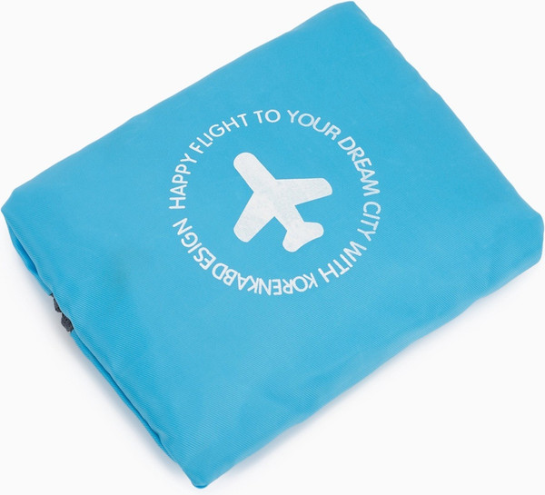 Изображение товара Сумка дорожная Sima-Land 2301711 (серый/голубой)