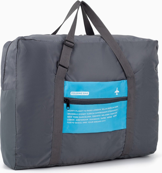 Изображение товара Сумка дорожная Sima-Land 2301711 (серый/голубой)