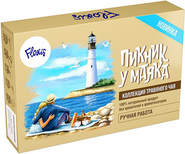 Изображение товара Чай листовой Floris Пикник у маяка Набор (210г)