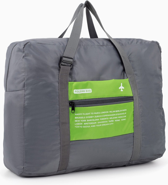 Изображение товара Сумка дорожная Sima-Land 3715087 (серый/зеленый)