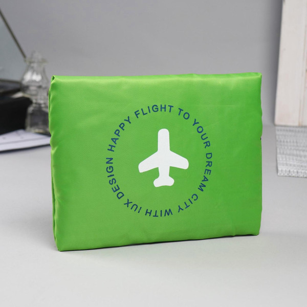 Изображение товара Сумка дорожная Sima-Land 3715087 (серый/зеленый)