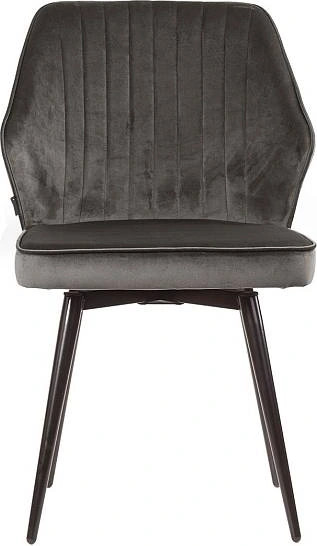 Изображение товара Набор стульев Ваш день Berg поворотный Barkhat 14 (графит, 2шт)