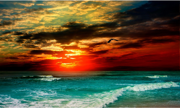 Изображение товара Фотообои листовые Citydecor Море и Водопады 64 (234x140см)