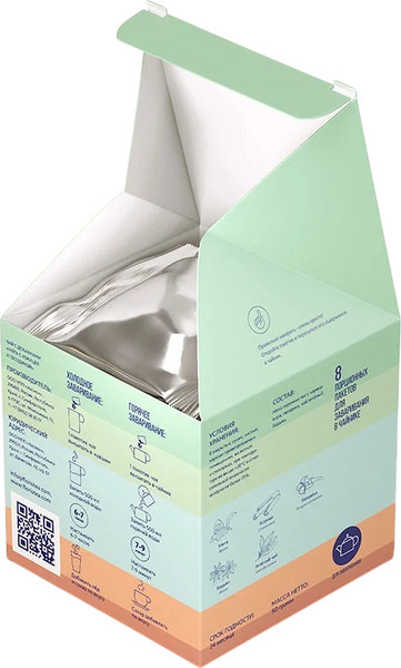 Изображение товара Чайный напиток Floris Мята с корицей и гвоздикой (50г)