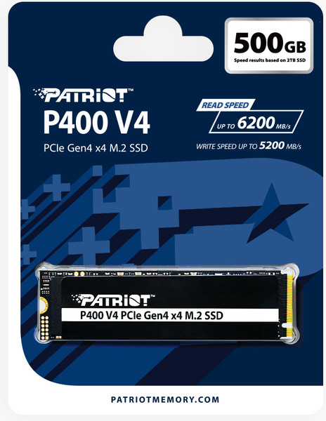 Изображение товара SSD диск Patriot P400 500GB (P400VP500GM28H)