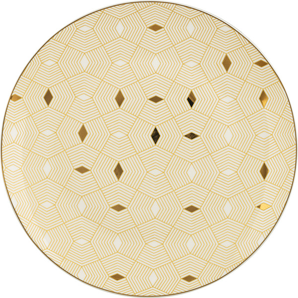 Изображение товара Тарелка столовая обеденная Nadoba Mari Gold 901315