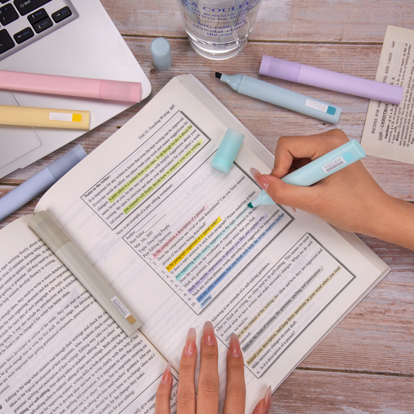 Изображение товара Текстовыделитель Writech Cute / W-832/12-7 (пастельный желтый)