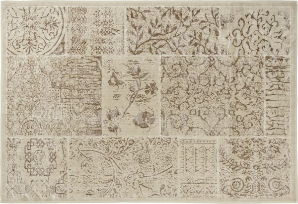 Изображение товара Ковер Karven Nostalji 120х180 / KV 033 (бежевый, с противоскользящей подстилкой 2001/2 100х150)