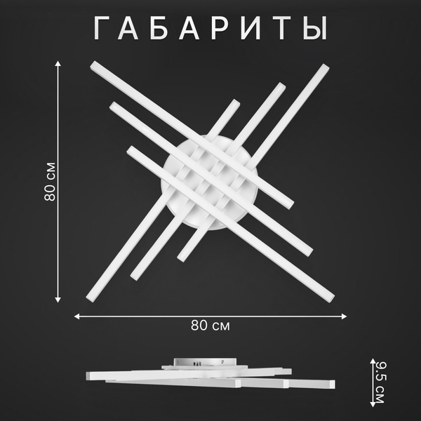 Изображение товара Люстра Sundays Home LED PXB250523-17