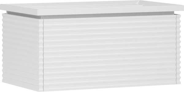 Изображение товара Тумба под умывальник Belux Челси НП 75-01 (18, белый матовый)
