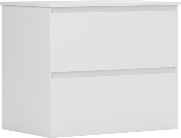 Изображение товара Тумба под умывальник Belux Luna НП 80-02 (18, белый матовый)