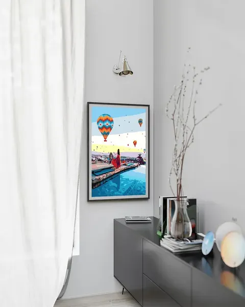 Изображение товара Картина по номерам PaintLine Воздушные шары. Каппадокия / PL-00143