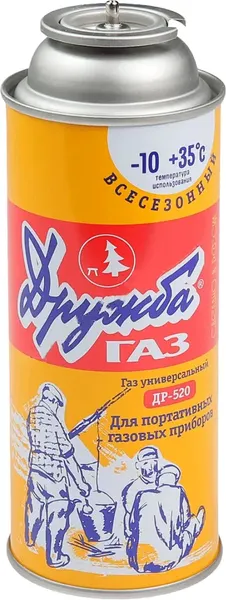 Изображение товара Газовый баллон туристический Дружба ДР-520 (3шт)