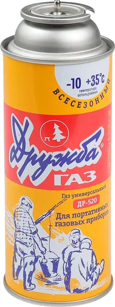 Изображение товара Газовый баллон туристический Дружба ДР-520 (5шт)