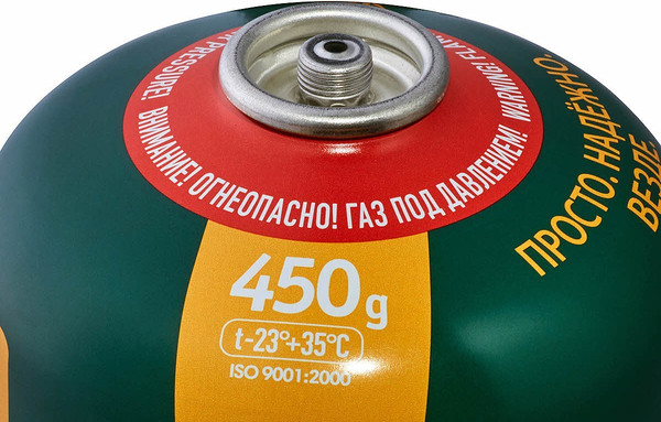 Изображение товара Газовый баллон туристический Tourist Standard TBR-450 (5шт)