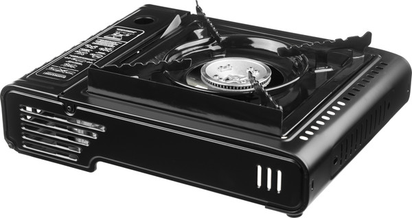 Изображение товара Плита туристическая Sundays ZD6800(CE)-S (черный, с газовым баллоном Standard TB-230)