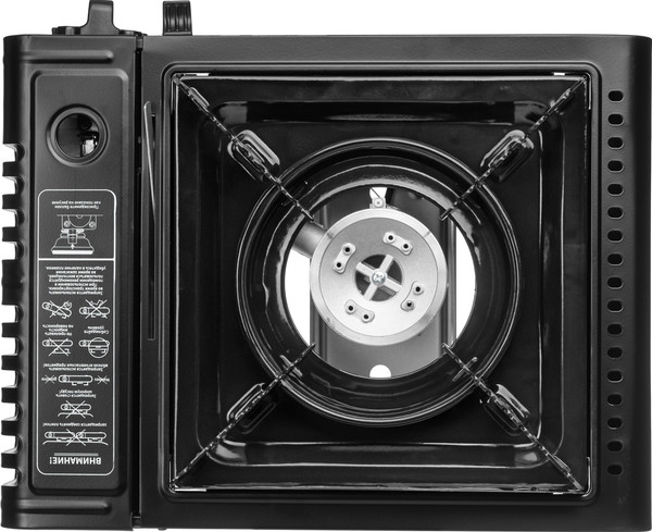 Изображение товара Плита туристическая Sundays ZD6800(CE)-S (черный, с газовым баллоном Standard TB-230)