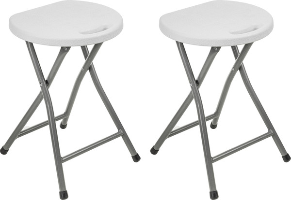 Изображение товара Комплект табуретов складных Sundays AC-D96 (2шт, белый)