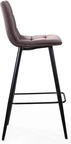 Изображение товара Набор барных стульев Ваш день Uno Barkhat 14 (графит, 2шт)