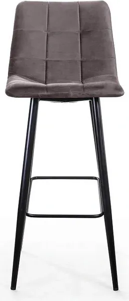 Изображение товара Набор барных стульев Ваш день Uno Barkhat 14 (графит, 2шт)