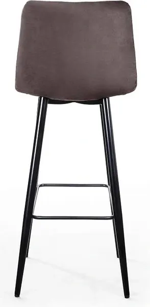 Изображение товара Набор барных стульев Ваш день Uno Barkhat 14 (графит, 2шт)