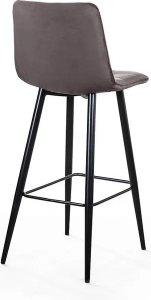 Изображение товара Набор барных стульев Ваш день Uno Barkhat 14 (графит, 2шт)