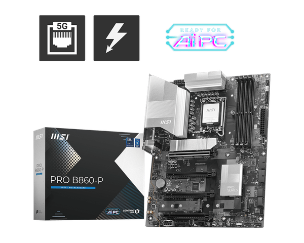 Изображение товара Материнская плата MSI Pro B860-P
