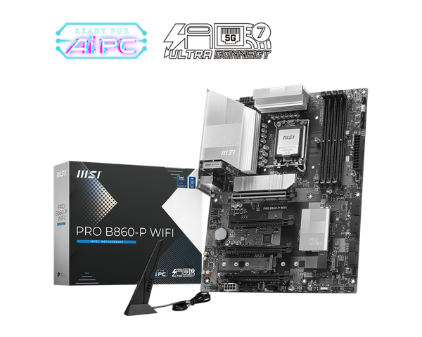 Изображение товара Материнская плата MSI Pro B860-P WiFi