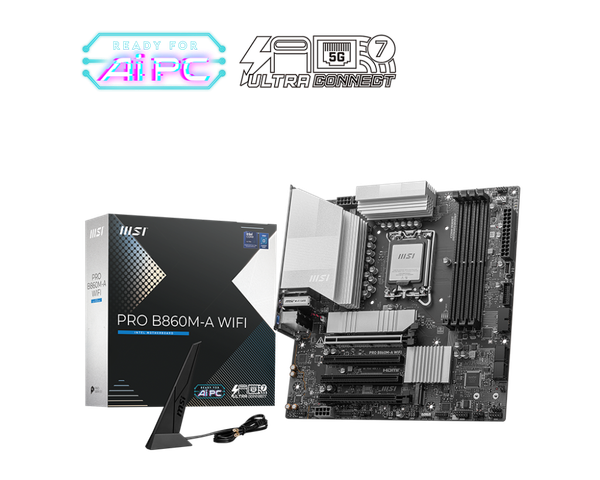 Изображение товара Материнская плата MSI Pro B860M-A WiFi