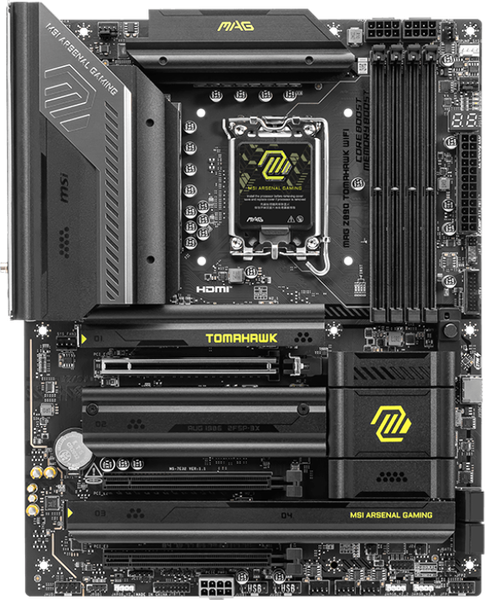 Изображение товара Материнская плата MSI Mag Z890 Tomahawk WiFi