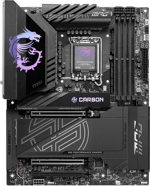 Изображение товара Материнская плата MSI MPG Z890 Carbon WiFi