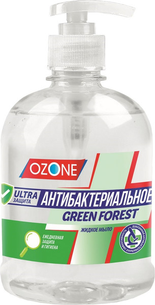 Изображение товара Мыло жидкое Romax Ozone Wild Water Антибактериальное (500г)