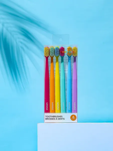 Изображение товара Набор зубных щеток Miniso 9024 (6шт)