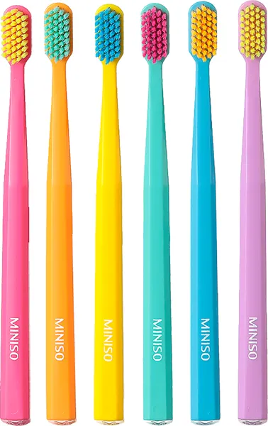 Изображение товара Набор зубных щеток Miniso 9024 (6шт)