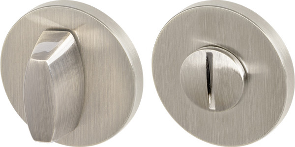 Изображение товара Ручка дверная Armadillo Поворотная BK6.R.URS52 WC-Bolt BK6 URS SN-3 (матовый никель)