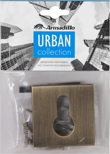 Изображение товара Накладка на цилиндр Armadillo ET.K.USS52 (ET USS) BL-26 (черный)