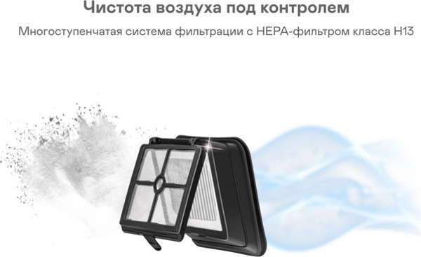 Изображение товара Вертикальный пылесос Garlyn Aqua Max 7