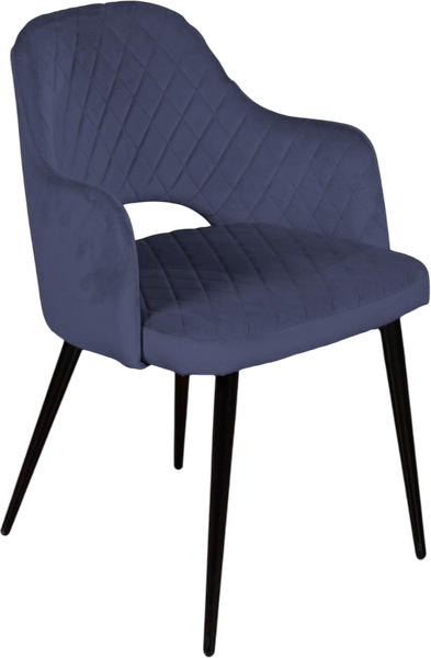 Изображение товара Стул Ваш день William с подлокотниками Barkhat 81 (темно-синий)