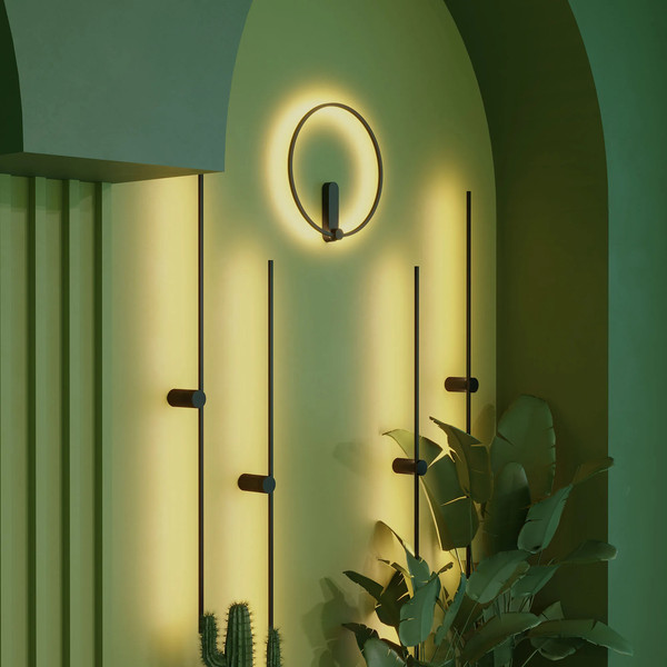 Изображение товара Светильник Arlight SP-VINCI-RING-R400-13W Warm3000 BK 110deg / 036506