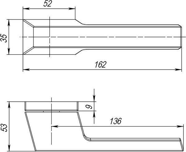 Изображение товара Ручка дверная Punto Titan K.QSL52 SN/BL-3 (матовый никель/черный)