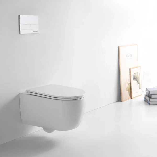 Изображение товара Унитаз подвесной Berges Tornas c сиденьем Slim SO (микролифт)